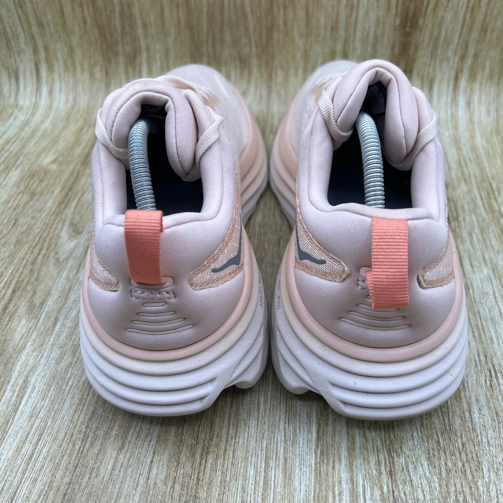 Hoka One One Bondi 8 Women's Size 8 Cream Vanilla Running Shoes 1127952 CMV - Picture 4 of 10